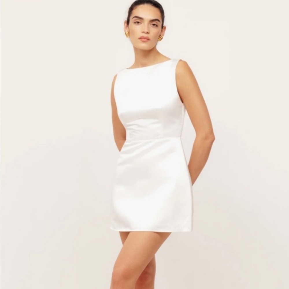 Reformation Zenni Dress in Ivory